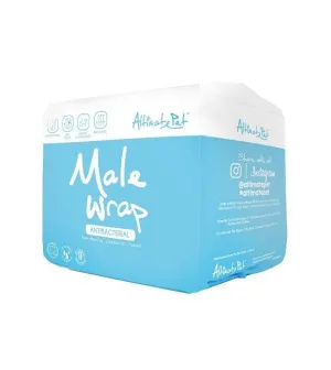Altimate Pet Antibacterial Disposable Male Wrap For Dogs