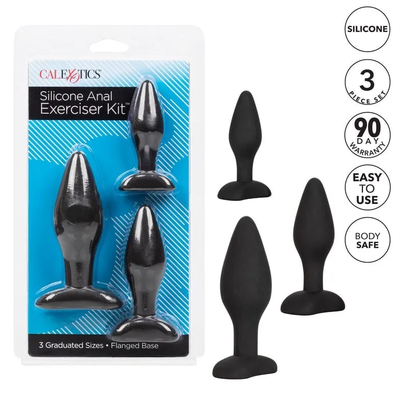 Calexotics Silicone Anal Exerciser Kit
