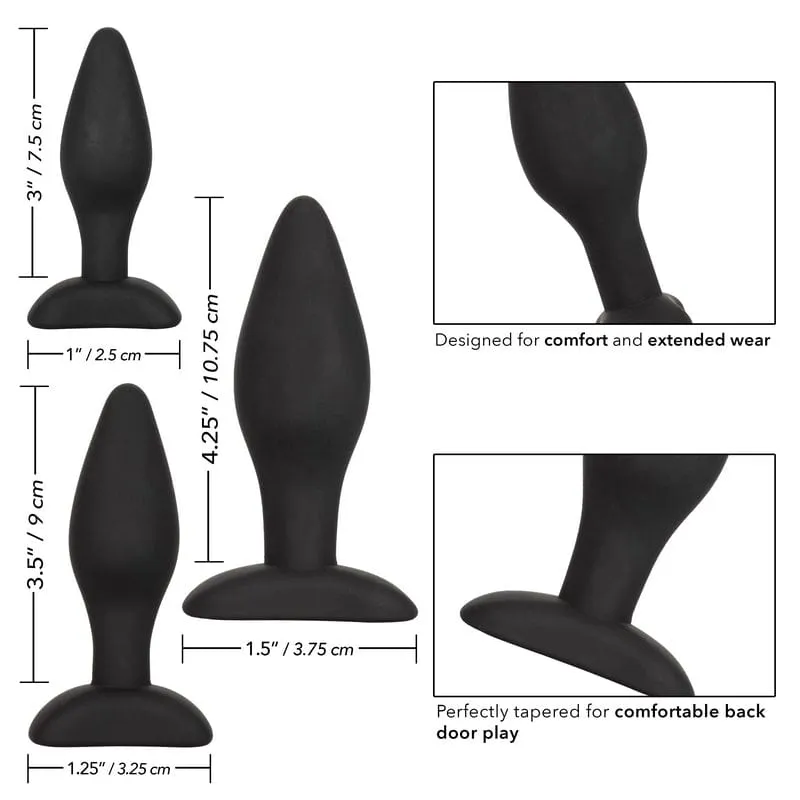 Calexotics Silicone Anal Exerciser Kit