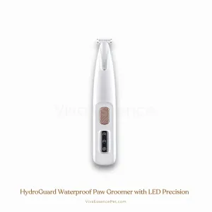 HydroGuard Waterproof Paw Groomer with LED Precision