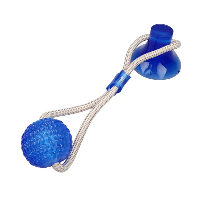 Self Playing Interactive Suction Cup Chew Toy