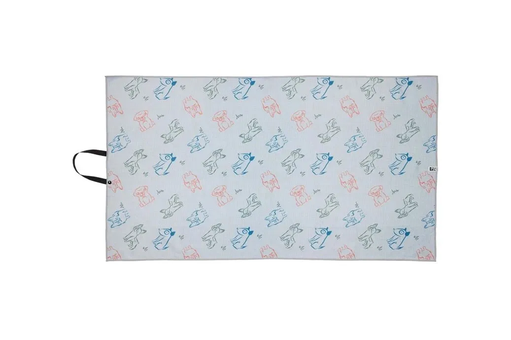Tag Along Dog Towel