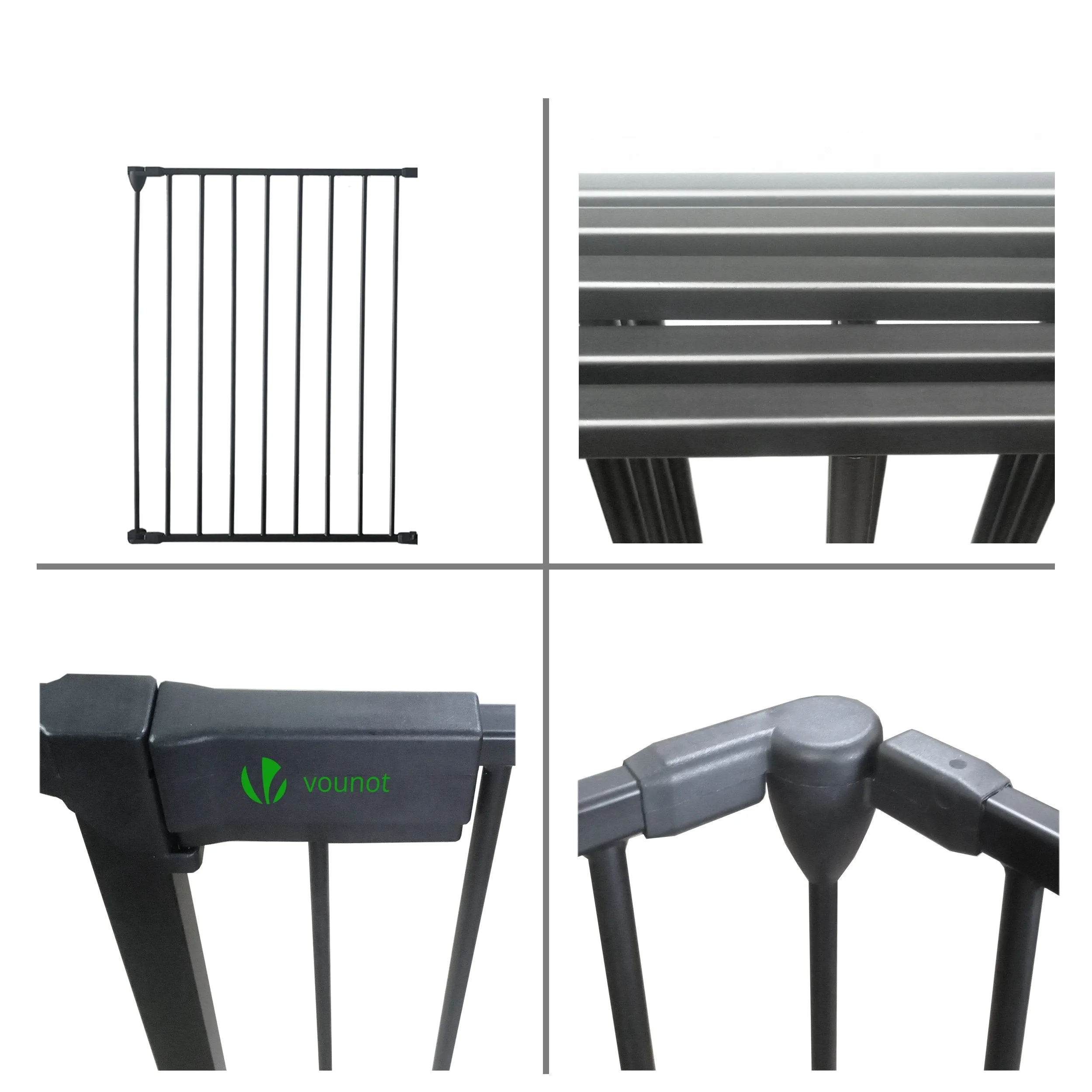 VOUNOT 5 Panel Metal Fire Guard, Hearth Gate, Fire Gate, Fireplace Pet Fence 300cm